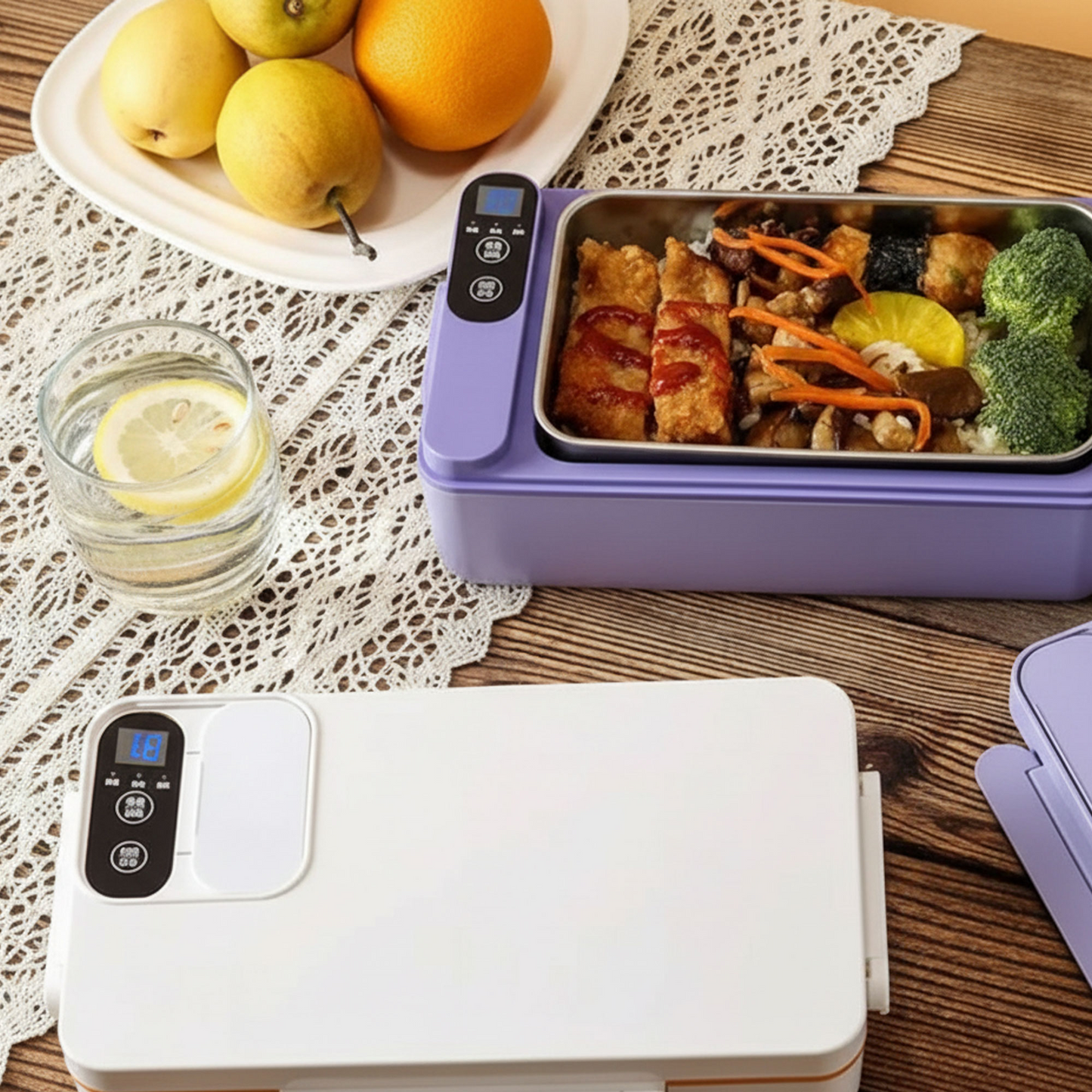 صندوق غداء كهربائي سخان طعام