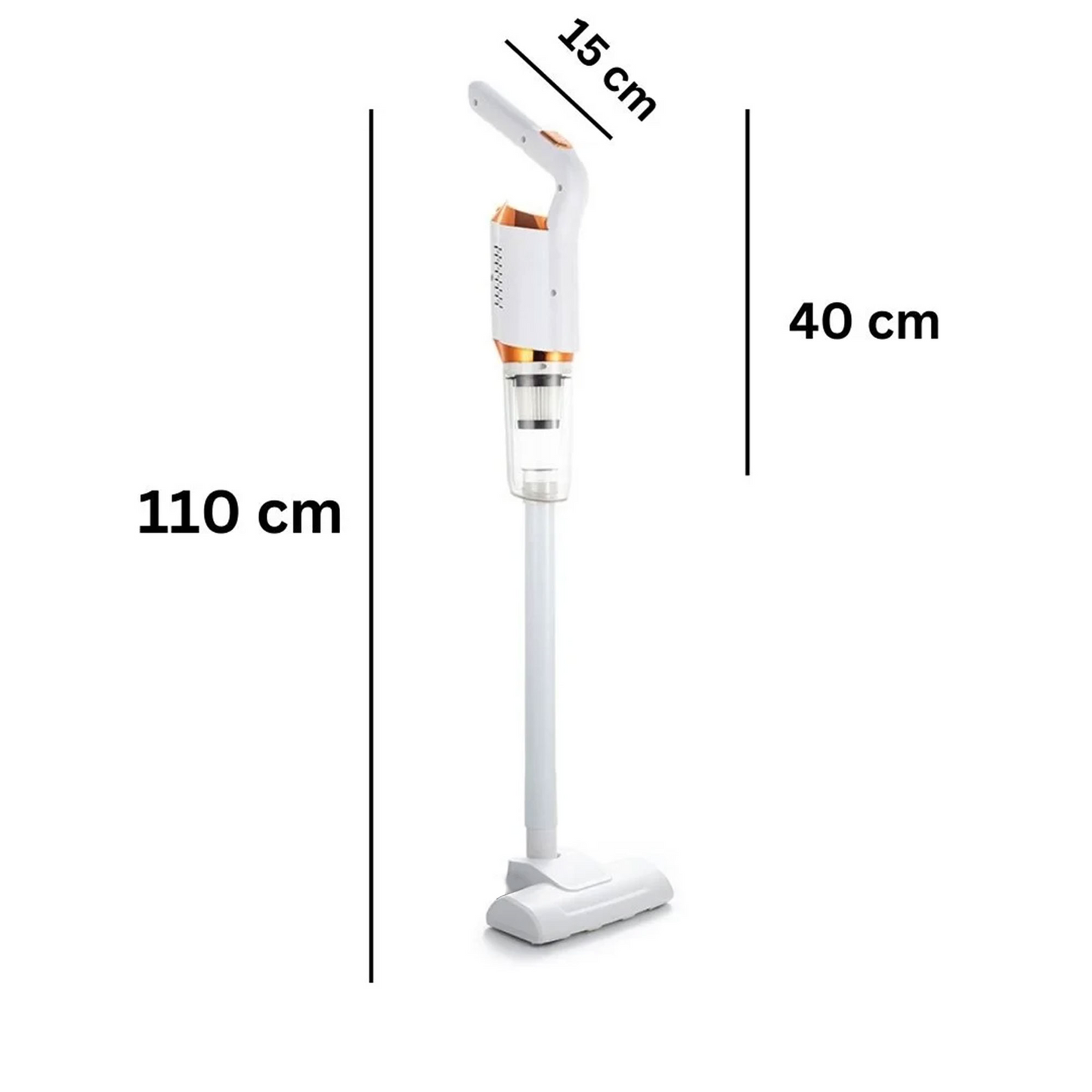 • 2-in-1 cordless vacuum cleaner and dustpan for home and car with a 2-year warranty